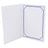 Cartonnage photo Terville bleu foncé vertical