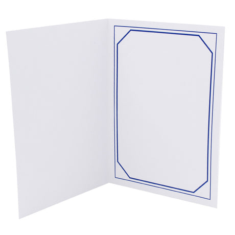 Cartonnage photo Terville bleu foncé vertical