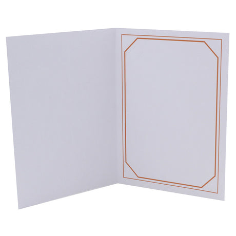 Cartonnage photo Terville orange vertical sans image