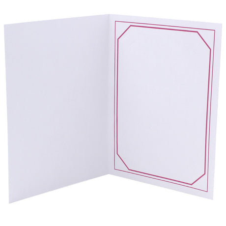 Cartonnage photo Terville rose vertical sans image