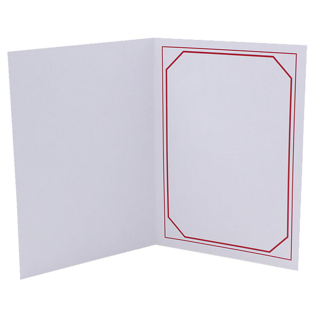 Cartonnage photo Terville rouge vertical