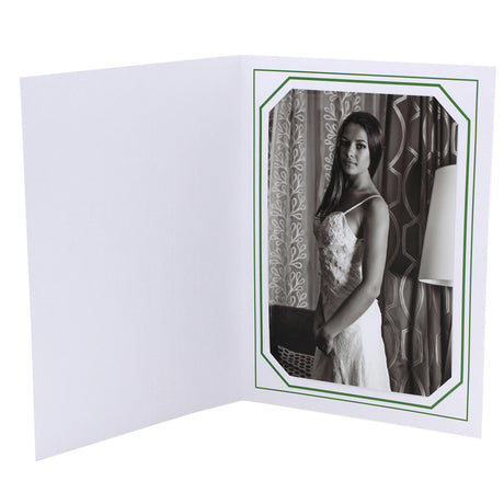 Cartonnage photo Terville vert foncé vertical