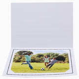 Cartonnage photo Thionville blanc - Liseré Noir horizontal