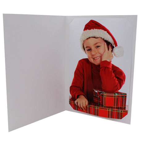 Cartonnage photo intérieur image verticale portrait d'enfant Noël