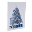 Cartonnage photo vertical Sapin bleu