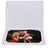 Cartonnage photo Yutz blanc - Liseré rouge