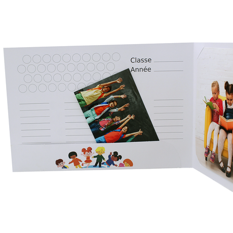 Cartonnage scolaire - Groupe 20x30-20x25-18x27-18x25-18x24 avec RABAT - Terre 2 - Détail