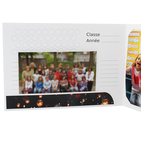 Cartonnage scolaire - Groupe 20x30-20x25-18x27-18x25-18x24 avec RABAT - Trio - détail
