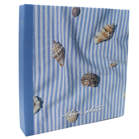 Classeur photo Ariane Plage Coquillage 400 pochettes 10x15 cm