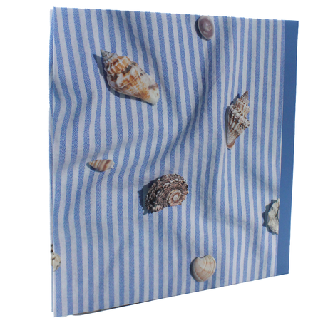 Classeur photo Ariane Plage Coquillage 400 pochettes 10x15 cm vue de dos