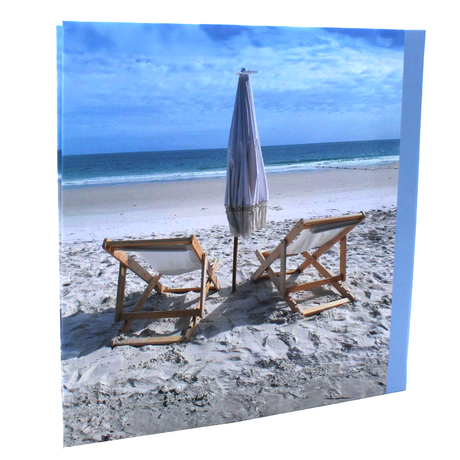 Classeur photo Ariane Plage parasol 400 pochettes 10x15 vue de dos