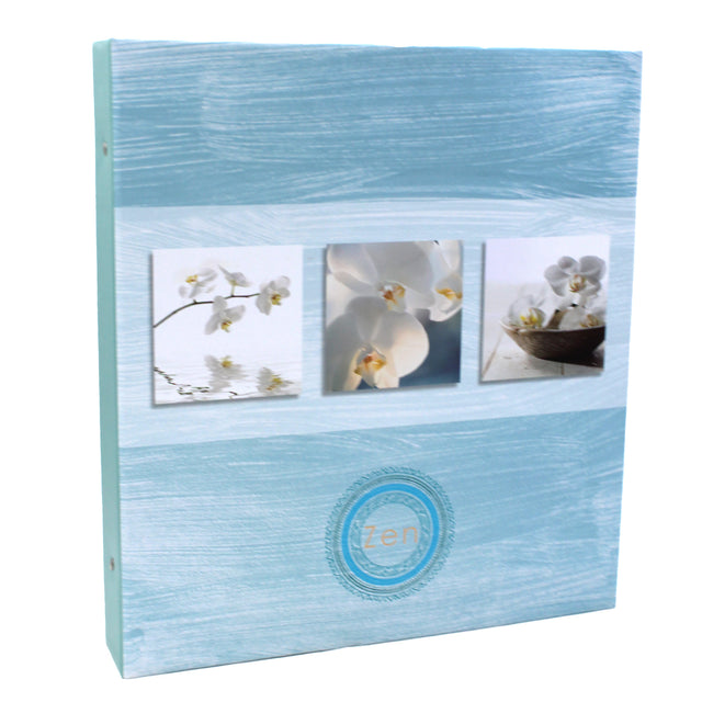 Classeur photo Ariane Zen 2 turquoise 400 pochettes 11x15