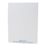 Lot cartonnage photo blanc personnalisable- Vertical
