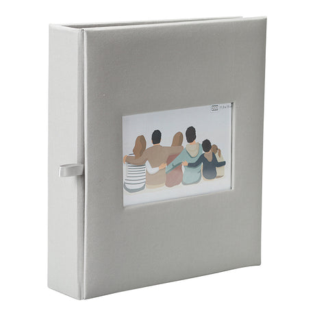 Album photo Erica Square gris 200 pochettes 11x15 cm