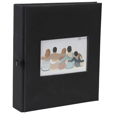 Album photo Erica Square noir 200 pochettes 11x15 cm