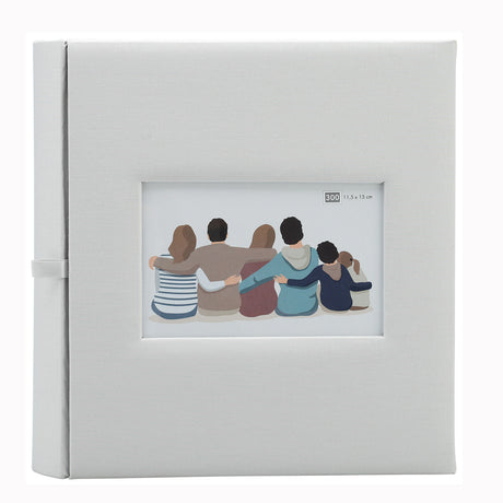 Album photo Erica Square gris 300 pochettes 11x15 cm