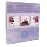 Lot de 2 classeurs photo Ariane à pochettes Zen 2 violet 400 photos 11x15