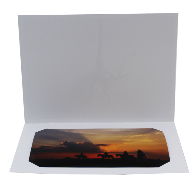 Cartonnage photo Equitation - E1 du 9x13 au 20x30 cm