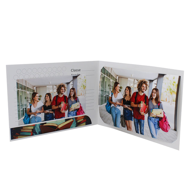 Cartonnage scolaire - Groupe 20x30-20x25-18x27-18x25-18x24 avec RABAT - Mademoiselle