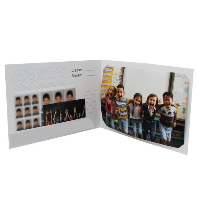 Cartonnage scolaire - Groupe 20x30-20x25-18x27-18x25-18x24 avec RABAT - Arc-en-ciel