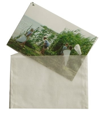 100 pochettes de protection en papier cristal pour photo 9x13