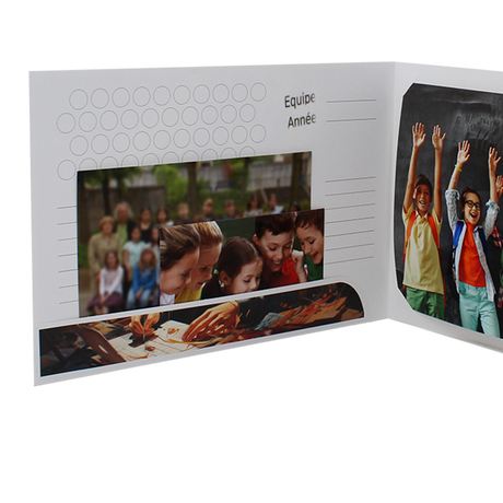 Lot 15 cartonnages scolaires - Groupe 20x30-20x25-18x27-18x25-18x24 avec RABAT - Fusée -Détail intérieur Equipe