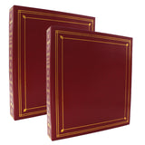 Lot de 2 classeurs photos Ariane Marine à pochette pour 400 photos 10x15