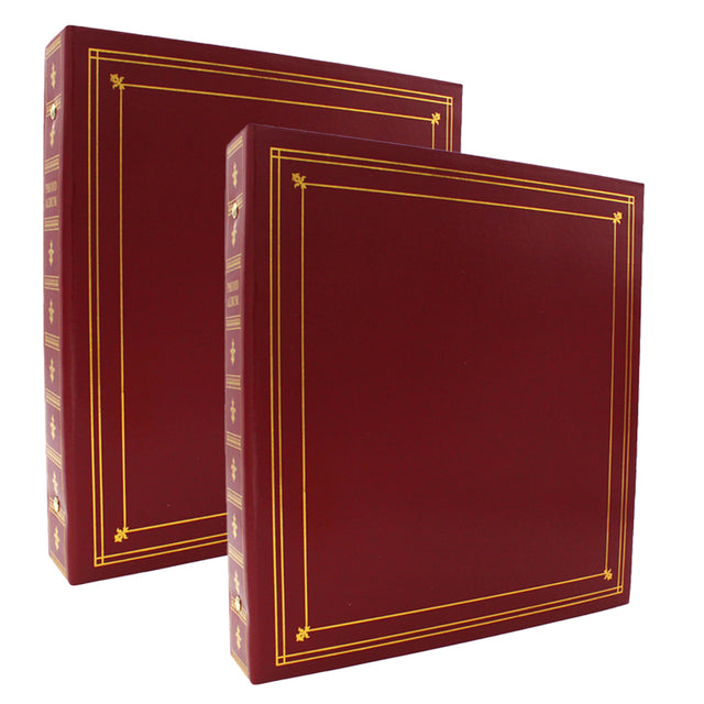 Lot de 2 classeurs photos Ariane Marine à pochette pour 400 photos 10x15