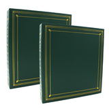Lot de 2 classeurs photos Ariane Marine à pochette pour 400 photos 10x15