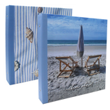 Lot de 2 classeurs photo Ariane Plage 400 pochettes 10x15 cm