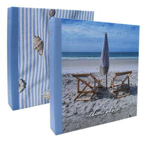 Lot de 2 classeurs photo Ariane Plage 400 pochettes 10x15 cm