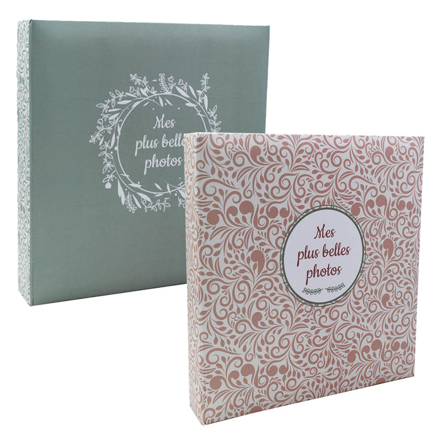 Lot de 2 classeurs photos CPC Mes plus belles photos 300 pochettes 10x15