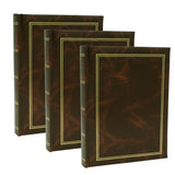 Lot de 3 albums photo CPC Marbre marron 200 pochettes 10x15
