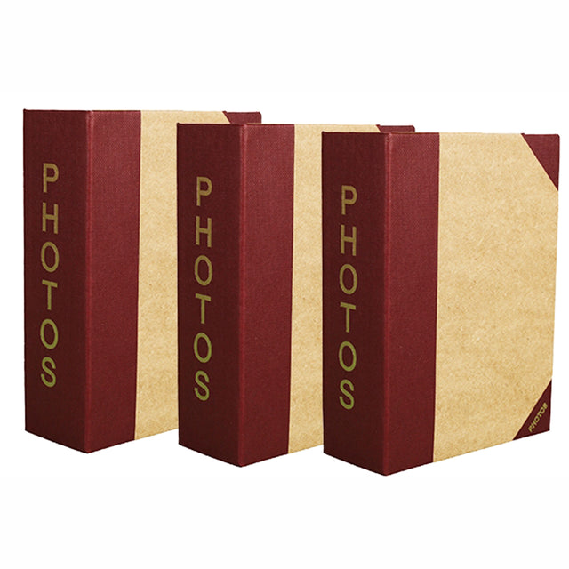 Lot 3 albums photo KP Photos 100 pochettes 10X15