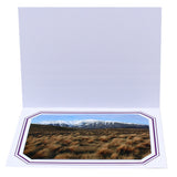 Cartonnage photo blanc Octo Duo - Violet
