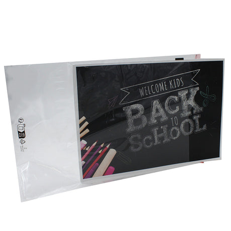 Lot 300 Pochettes transparentes en plastique format 25x35 cm