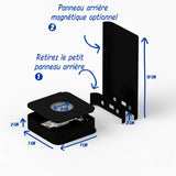 Socle lumineux plat Multi couleurs pour Kelo vertical