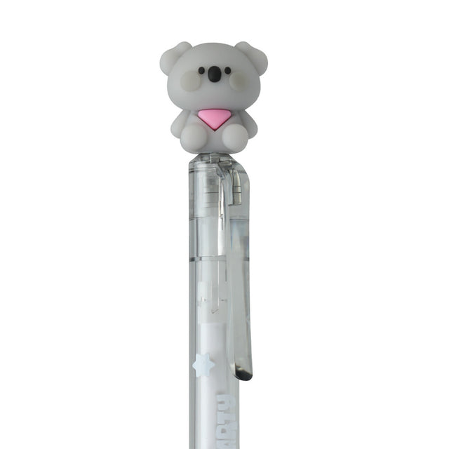 Lot de 8 Stylos Gel Effaçables Chibi Pets – Encre Bleue – Pointe 0,5 mm