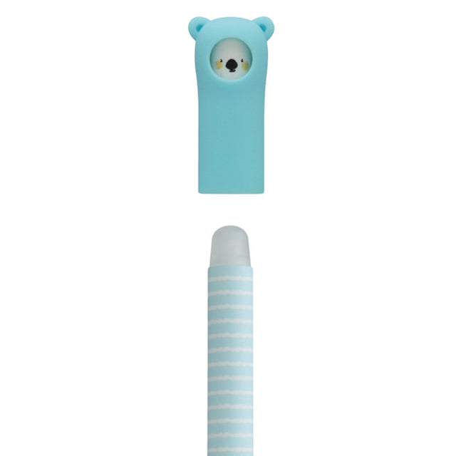 Lot de 6 Stylos Gel Effaçables Choupi – Encre Bleue – Pointe 0,5 mm