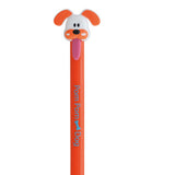 Lot de 6 Stylos Gel Effaçables Pompom Dog – Encre Bleue – Pointe 0,5 mm